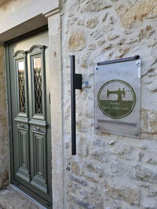 Rafeio Roustic Maisonette Episkopí- Rethimno Exterior foto